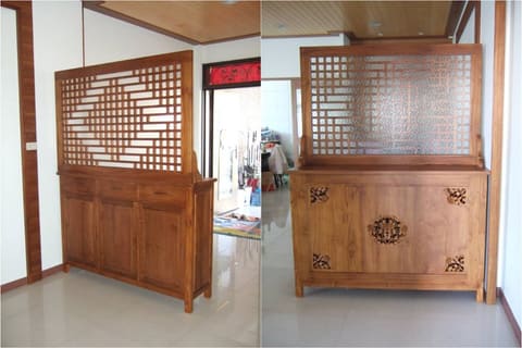 客廳-屏風 玄關桌-005