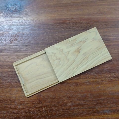 45532 臺灣肖楠單層名片盒-10.8*7*0.6