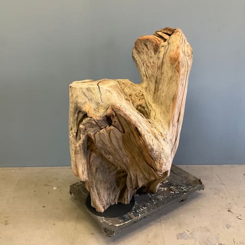 46086  臺灣扁柏木墩-80*40*85